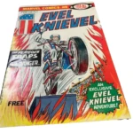 1972 Evel Knievel Action Figure WHITE + action figure