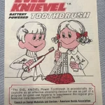 Evel Knievel toothbrush